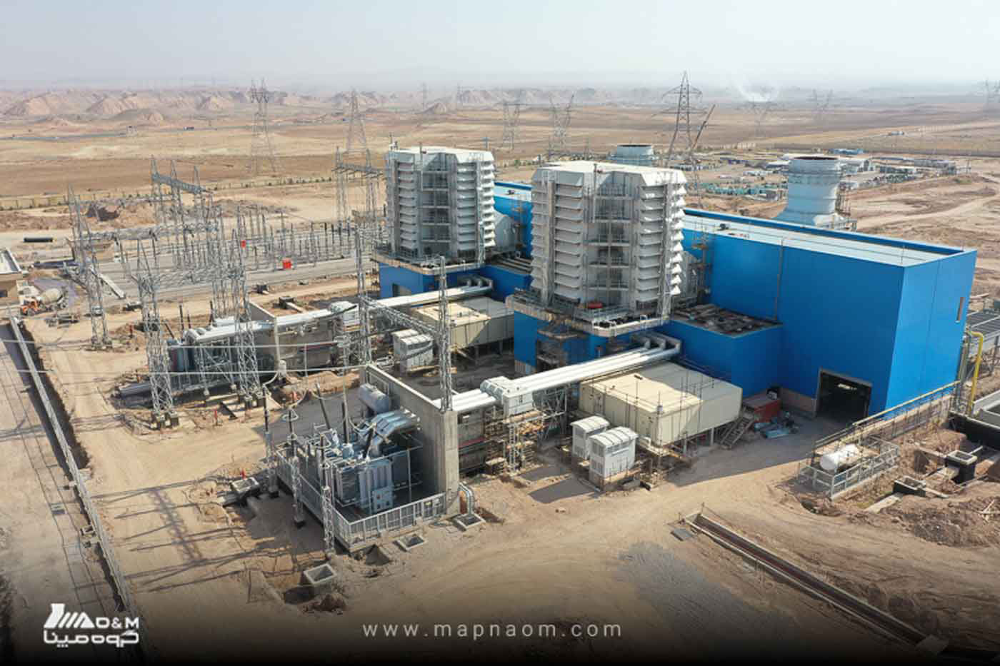 سیستم مخابراتی و اسکادا نیروگاه زنجان 2 (آریان)